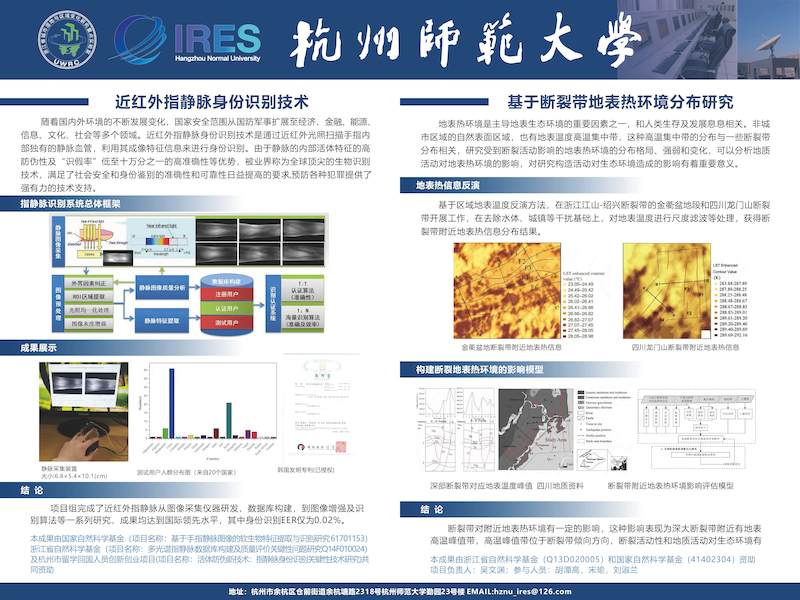 2018近红外指静脉身份识别技术、基于断裂带地表热环境分布研究